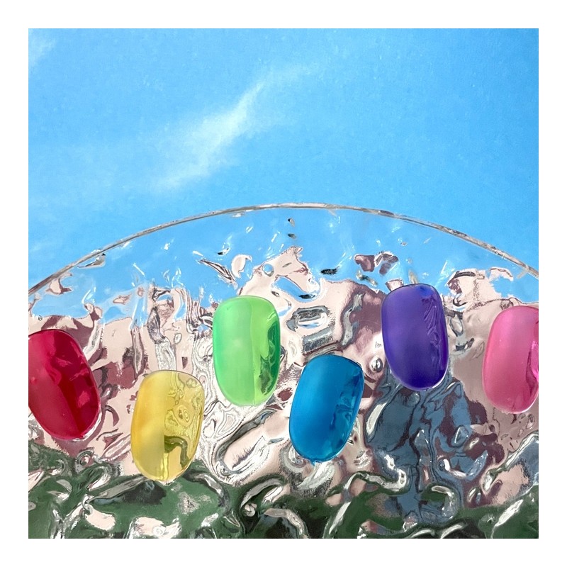 ˡᴬᴺᵀᶤˡ [One Color] Summer Syrup Handmade Nail Tip - Oval