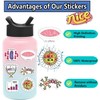 100PCS Science Stickers,Laboratory Physics Biology Teens Boys and Girls Sticker