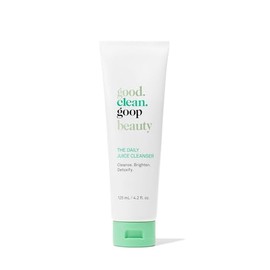good.clean.goop- belleza The Daily Juice Cleanser | Limpiador facial espumoso para hidratar y limpiar la piel | Enzima de frutas,