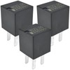 3-Pack 8T2T-CA Relay - 12VDC 20A 4-Pin SPST Automotive Power