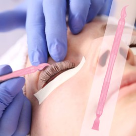 Lomansa Eyelash Lifting Tool, Lash Lift Accessories, Eyelash Lift Separator for Eyelash Extension Tool (Pack of 2, Pink)