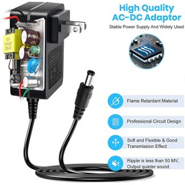 Replacement Voweek Vacuum Charger 26V AC DC Adapter Compatible with Voweek VW-VC08 VW-VC07,EIOEIR E20 Pro HC-20G,JASHEN D18,Kenmore DS1030 Cordless Stick Vacuum Cleaner Power Cord Supply