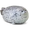 RUNYA Blob Seal Pillow Cute Chubby Seal Plush Toy Stuffed