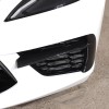 carcartrim-2022 Carbon fiber ABS Front Bumper Fog Light Lamp Trims