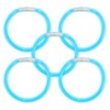 Glow Sticks Glow Bracelets 100 Premium Quality Glowsticks - Blue