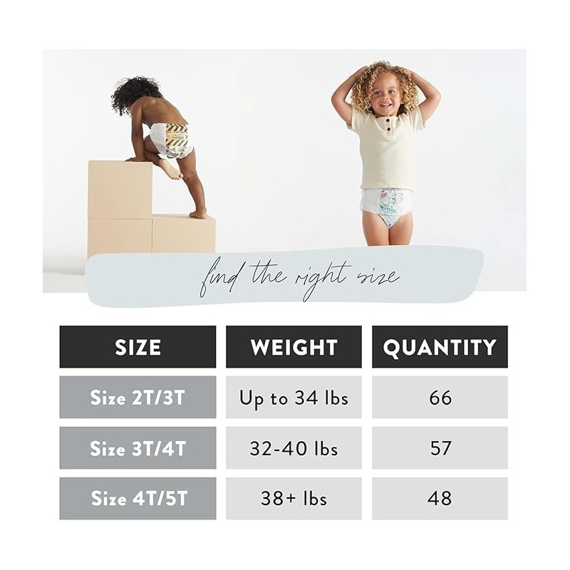 The Honest Company Clean Conscious Training Pants for Sensitive Skin