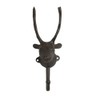 Gardeningwill Heavy Herngee Deer Head Single Hanger Animal Shaped Coat