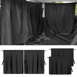 Ysemco Car Curtain, Room Divider, Sunshade for Sleeping in the Car, Privacy Protection, UV Protection, Perfect for Napping in the Car, Separate Front and Rear Seats, Convenient for Nursing and
