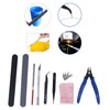 Model Tool Kit Pliers Tweezers File Carving Knife Craft Tools