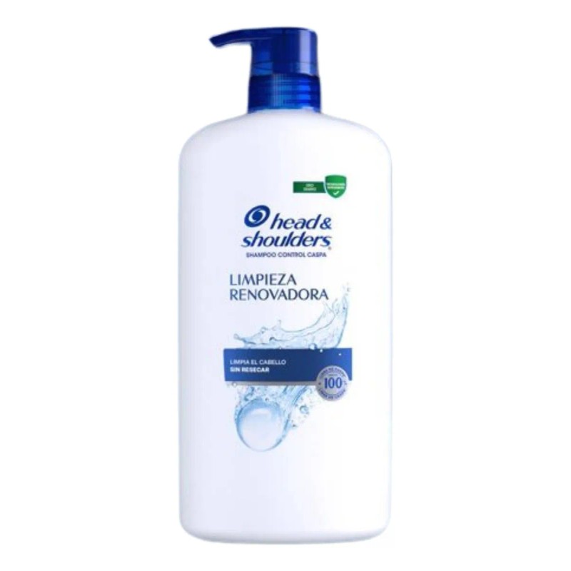 Shampoo Head And Shoulders Limpieza Renovadora Anticaspa 1lt