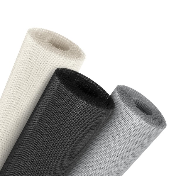 Fly Screen, Fibreglass Fly Net, White, Size 120 x 120