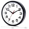 Roymnie Wall Clock 18 Inch Silent Non-Ticking Modern Clock Battery
