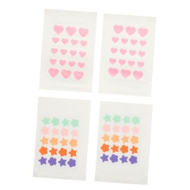 Baluue Replaceable Pimple Patches Unique Shapes Hydrocolloid Sticker for Skin Dry Skin Face Mole Removal