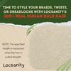 Locsanity Afro Kinky 100% Bulk Natural Human Hair - Braiding