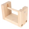 Wooden Yarn Holder 5.1in Long Sturdy Smoothing Rotatable Easy Assembly