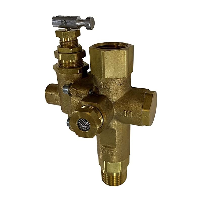 1/2" NPT Top Inlet Unloader Pilot Check Valve All in