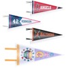 WANGDEFA 10 pieces Soft Pennant Sleeve Bag Pennant holder 2