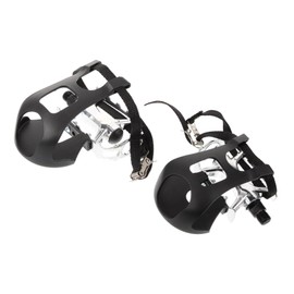 Gatuida 1Pair Dynamic Exercise Bike Pedal Lightweight Pedals with Rugged Grip Design for Enhanced Control Easy Installation Left and Right Marked for Home Gym