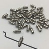 20 PCS Dia 1.3mm Adjustable RC Airplane Pushrod Connector Linkage