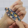 Mimi Flowers Double-Sided Oval Nail File Emery Board Set 4