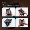 [TASUKI] Italian Leather Genuine Leather Wallet, Round Zipper, First-class Wallet,