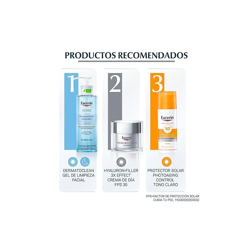 Eucerin Protector Solar Facial Fps 50 Cc Cream Tono Claro,