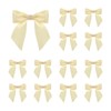 MECCANIXITY 30 Pcs Pre-Tied Bows Satin Ribbon Bows 4.5" Twist