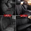 Unbranded Car 5 Seat Covers Faux Leather Front Rear Seat