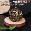 HAMILO Mini Incense Burner Antique Yoga Meditation Incense Salt Set