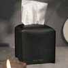 OLETHA Aesthetic Tissues Cube Box Cover, Square Tissue Box Holder,