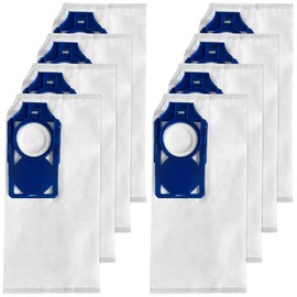 8 Pack R30D Vacuum Bags for Riccar Brilliance R30D, R30P, R30PET & Simplicity Synchrony S30D, S30P, S30PET Upright Vacuums Cleaner - Replacement HEPA Bag - Part RNHC-6/SNH-6