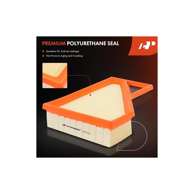 A-Premium Filtro de aire del motor compatible con Mini Cooper
