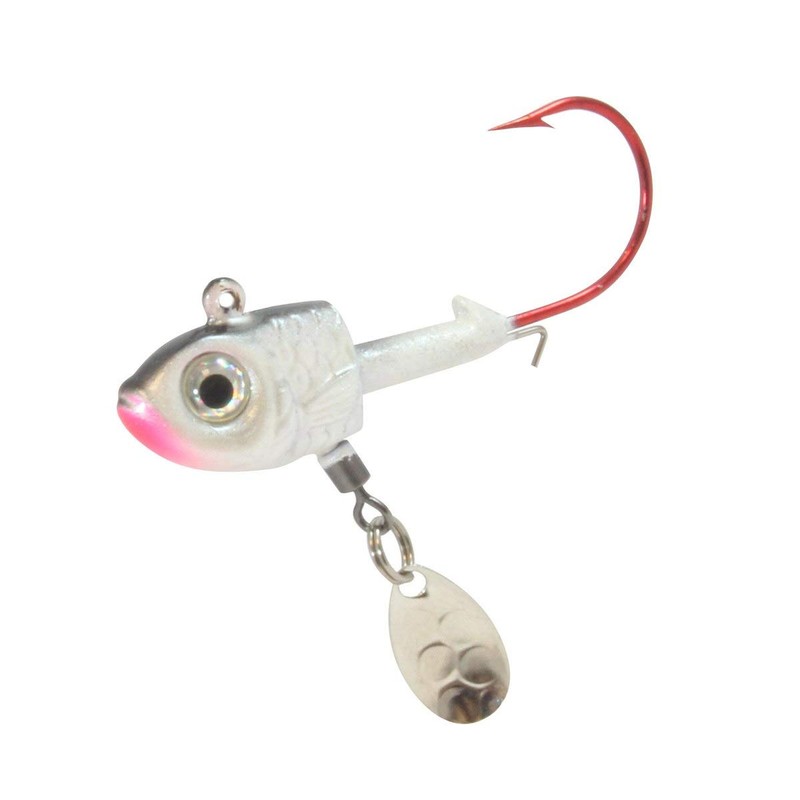 NORTHLAND TACKLE Thumper JIG / 2" / 3/8 OZ/Glow Rainbow