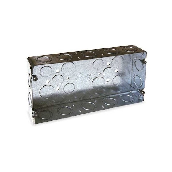 Raco 952 Electrical Box, 60 Cu In, Gang Box Type,