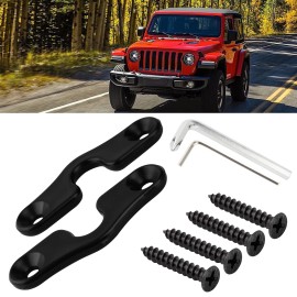 Unbranded 1 Pair Sun Visor Clip Repair Kit For Jeep Wrangler JK JL Gladiator JT 2018-2022