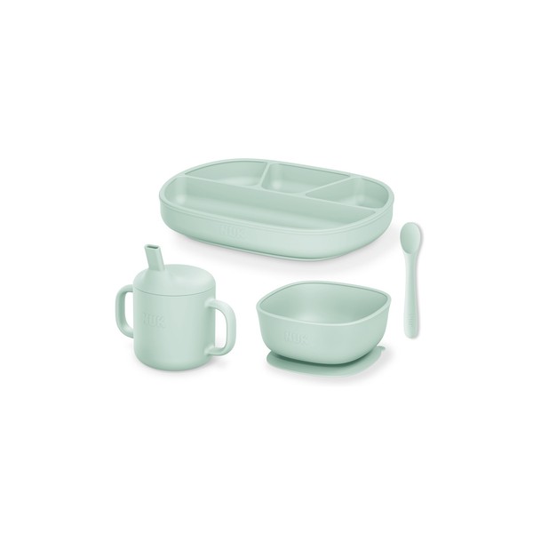 NUK Silicone Tableware Bundle 4 Count