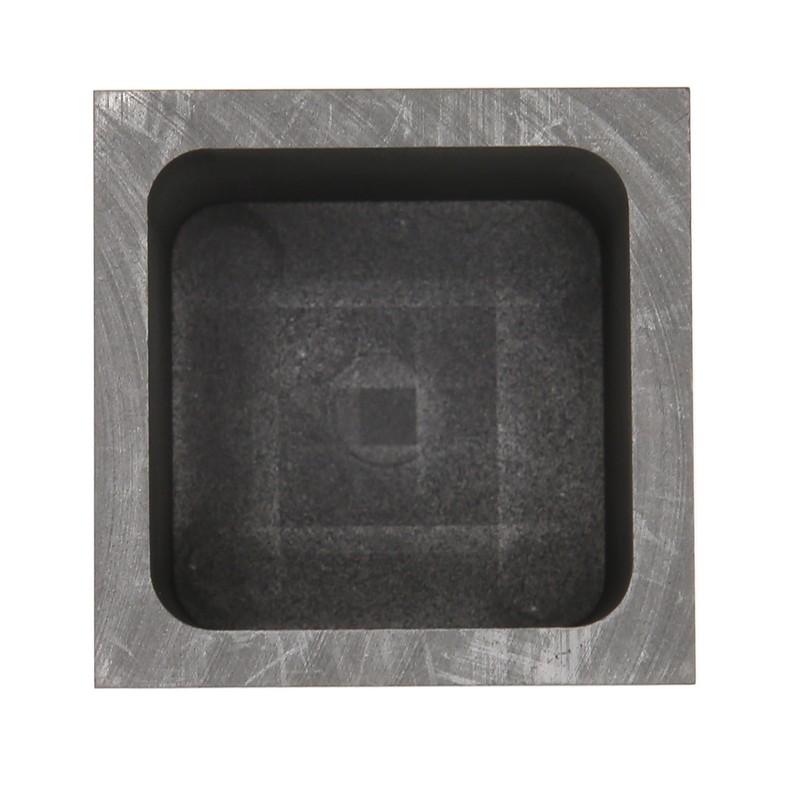 Graphite Crucible Squared Dense Graphite Sturdy Durable Corrosion Resistant Good