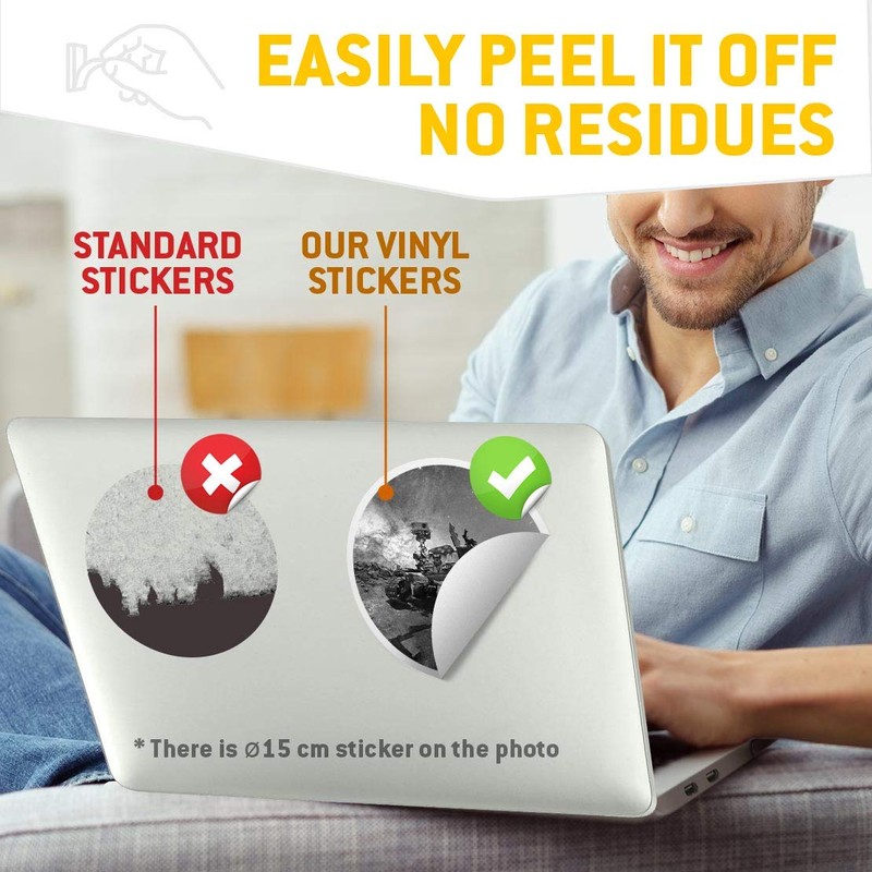 2 x 25cm Vinyl Stickers - Curiosity Mars Rover Space