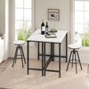 MAHANCRIS Narrow Bar Table, 63-Inch Pub Table for Dining Room,