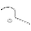 17in Shower Pipe Extension Brushed Stainless Steel S Shaped NPT
