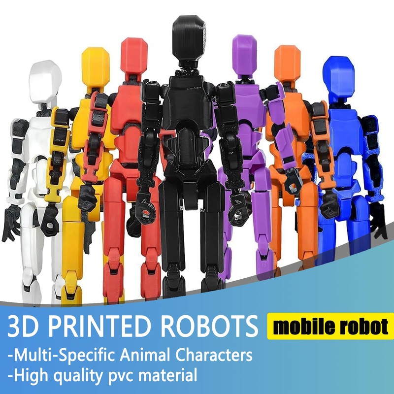 DANONI Titan 13 Action Figure,Lucky Robot 13 13 Action Figures,Creative
