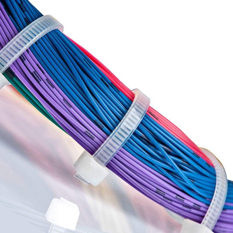 ISOLATECH Cable Ties Transparent UV Resistant Pack of 100 100