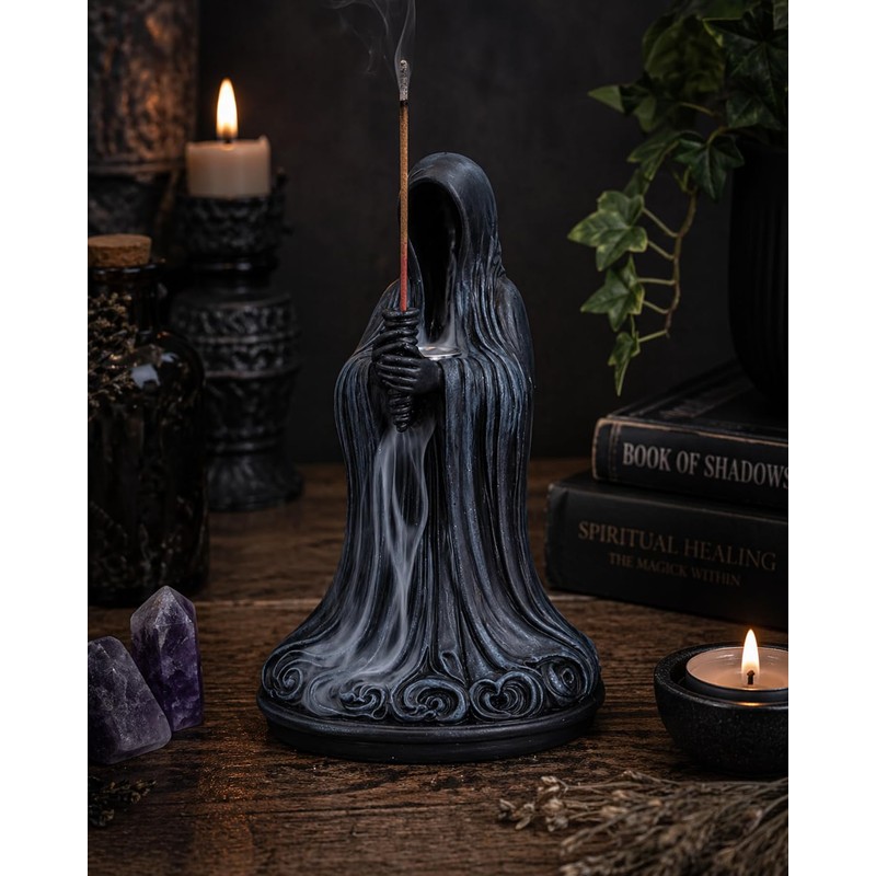 Nemesis Now Keeper of Smoke Gothic Incense Burner 17cm