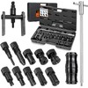 12pcs Motorcycle Blind Hole Collet Bearing Puller Set, Internal Bearing