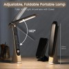 WILIT Rechargeable Lamps Cordless Table Lamp, Foldable Portable Desk Lamp,