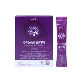 K-butyric acid clear dietary fiber bomb butyric acid lactic acid bacteria Boulardi postbiotics 30 packets, 1 pc / K낙산균 클리어 식이섬유 폭탄 낙산균 유산균 보울라디 포스트바이오틱스 30포, 1개