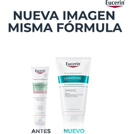 Eucerin DermoPure Gel limpiador facial concentrado (150 ml) con ácido salicílico para imperfecciones y manchas post-acné