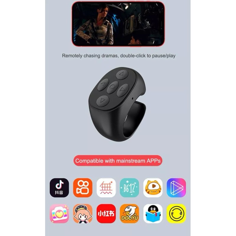 JOINTURE Control Jx05 Para Tiktok Apps Mando A Distancia Multifunción