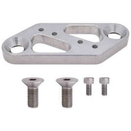 ICT Billet Fuel Pressure Regulator Mount for LS Cylinder Head Mounting Billet Compatable with Chevy LS LS1 LS3 LS2 LQ4 LQ9 LS6 L92 L99 L33 LR4 551964-LSFR1