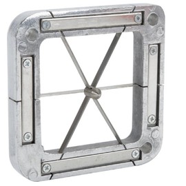 TrueCraftware- 6-Wedge Stainless Steel French Fry Cutter Blade Replacement- Potato Slicer Vegetable Food Potato Cutter Kitchen Potatoes Slicer French Fry Cutter Fast Meal Prep